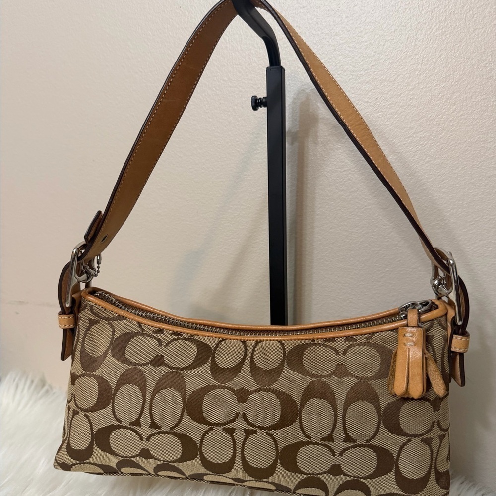 Coach Tan Leather Men's Bag